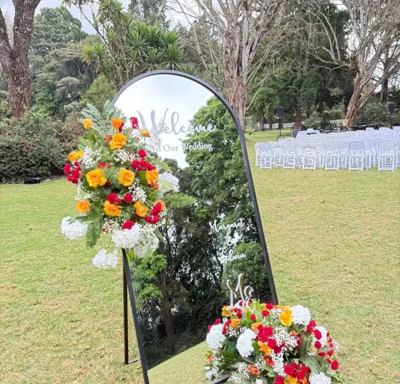 Wedding event decor and styling